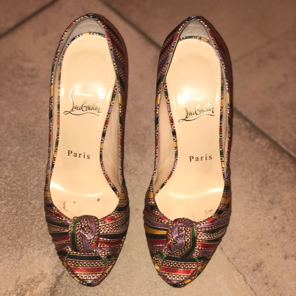 Authentic Christian Louboutin Greissimo Pumps